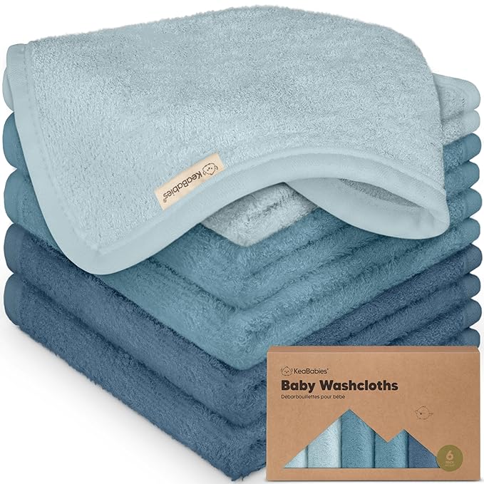 6-Pack Baby Washcloths