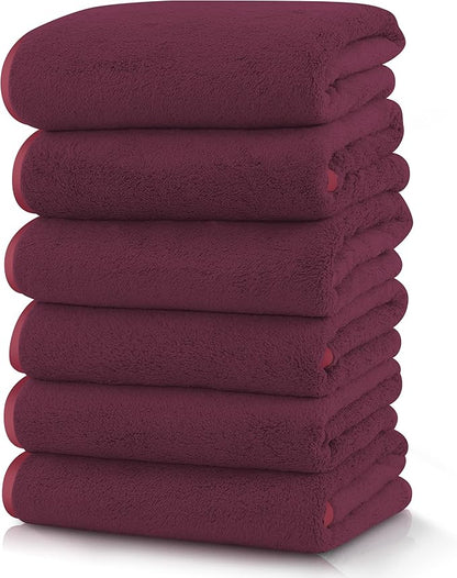 TENSTARS Silk Hemming Hand Towels