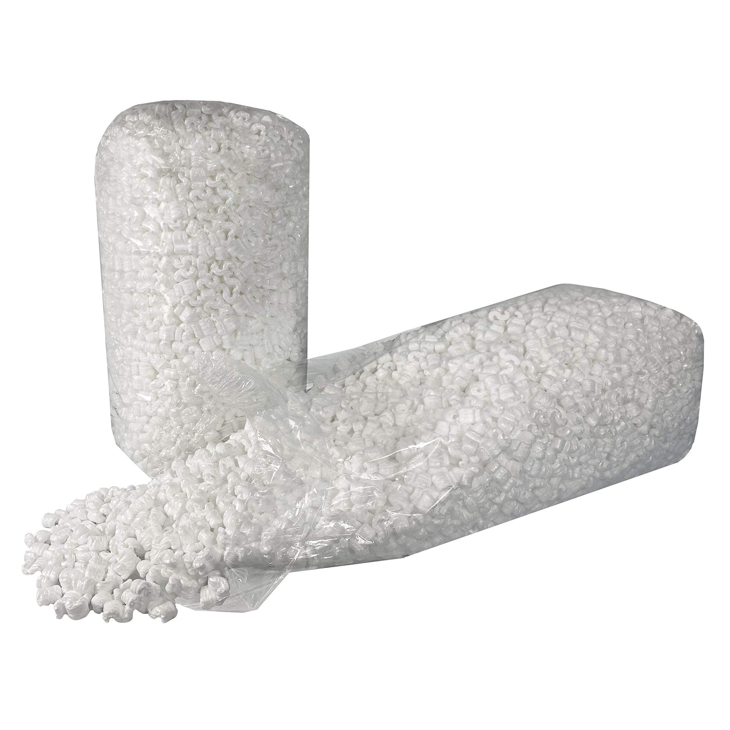 UBMOVE White Packing Peanuts, 7 Cu Ft, Void Filling Regular Packing Peanuts, S Shaped Cushion For Shipping, Moving & Storage, Protect Fragile Items