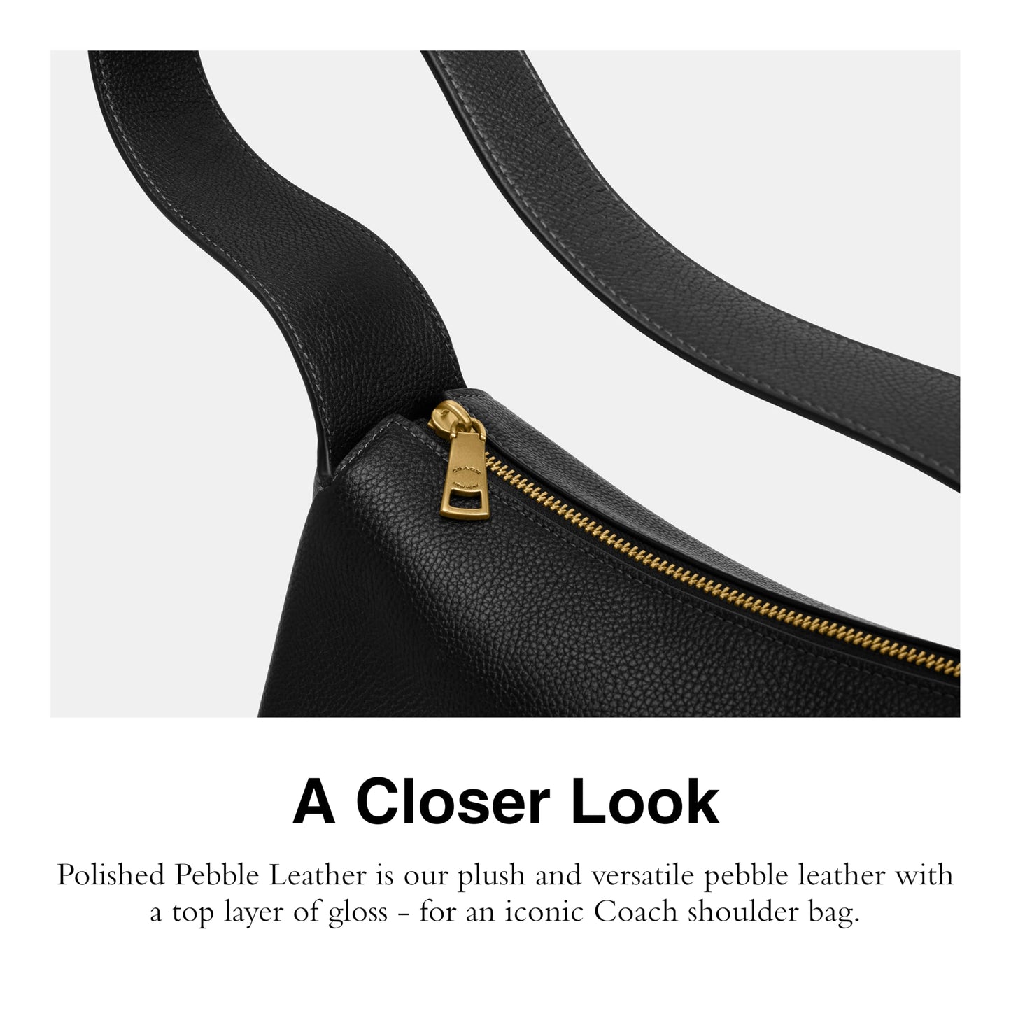 Coach Women's Lola Shoulder Bag Black One Size