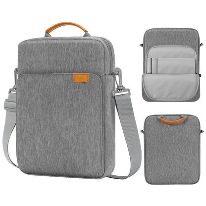 MoKo 15 Inch Laptop Sleeve Bag Fits MacBook Air 15" M2 2023, MacBook Pro 14" M2 2023, Galaxy Tab S9 Utra 14.6" 2023, Handle Carrying Case with Shoulder Strap, Indigo