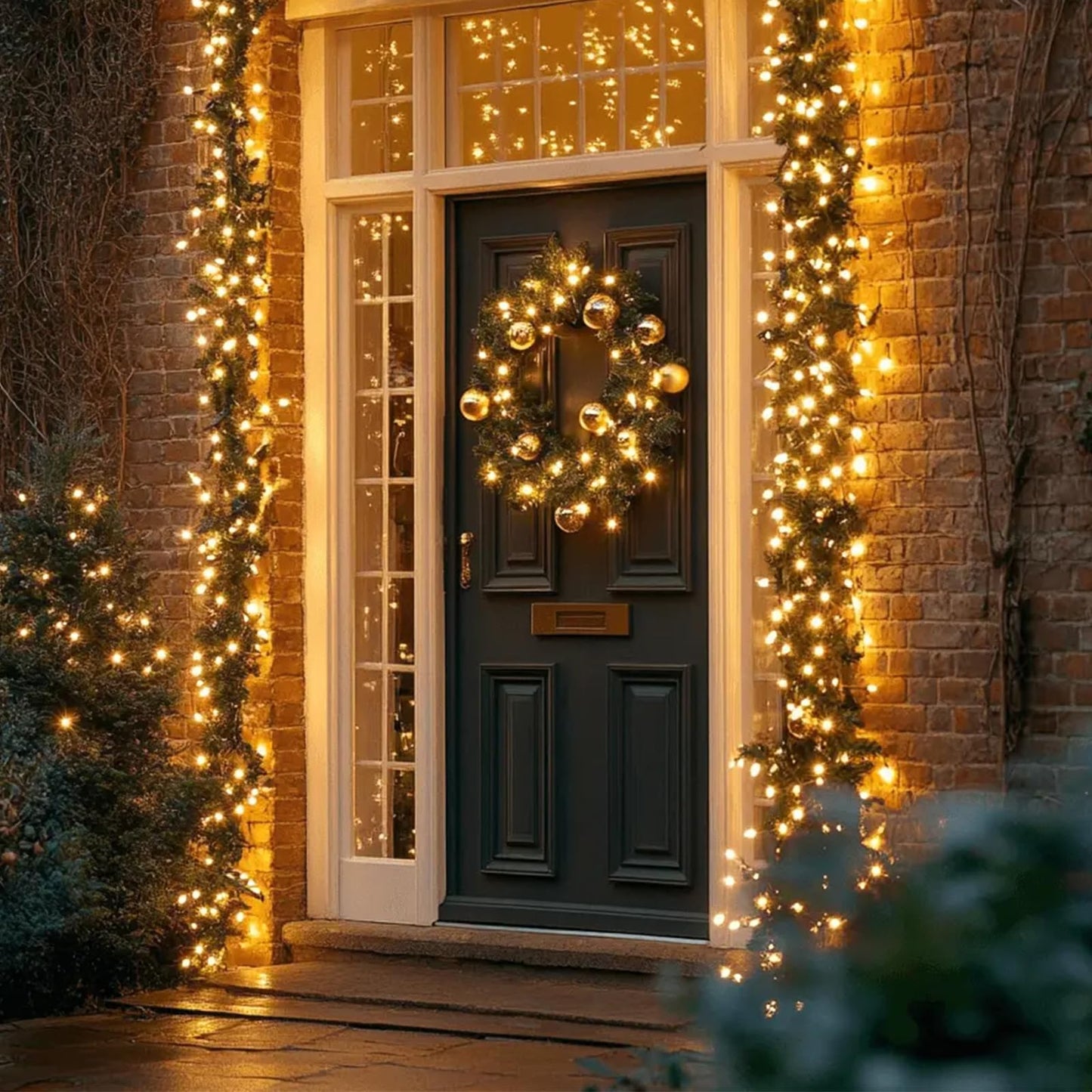 Dailyart 300 LED Warm White Christmas Lights: 36Ft Remote Control Fairy Lights with Timer - Waterproof Fairy Lights Firecracker Plug in String Lights for Garden Wedding Party