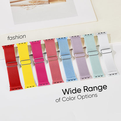 10 Pack Stretchy Bands Compatible with Apple Watch Band 40mm 38mm 41mm 42mm 44mm 45mm 46mm 49mm Women Men, Water-Resistant Solo Loop Elastic Sport Straps for iWatch Series 11 10 9 8 7 6 5 4 3 SE Ultra