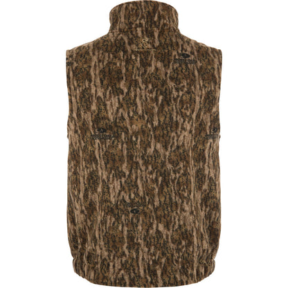 Drake Waterfowl Men's Non-Typical Windproof Layering Vest | Warm Sleeveless Hunting Jacket with Magnattach & Zippered Pockets, Bottomland, XX-Large