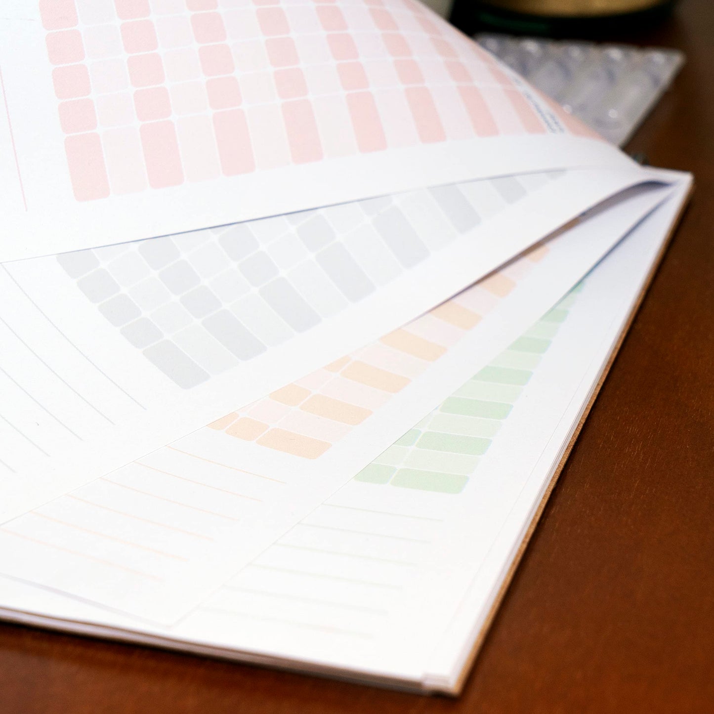 HADIGU Habit Tracker Calendar, (Undated 12 Month) with Spiral Bound and Hanger, A4 size (8.3"x11.7"), Habit Tracker Journal for Daily Weekly and Monthly Habit Tracking.