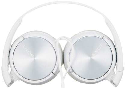 Sony MDRZX310-WQ Foldable Headphones - Metallic White