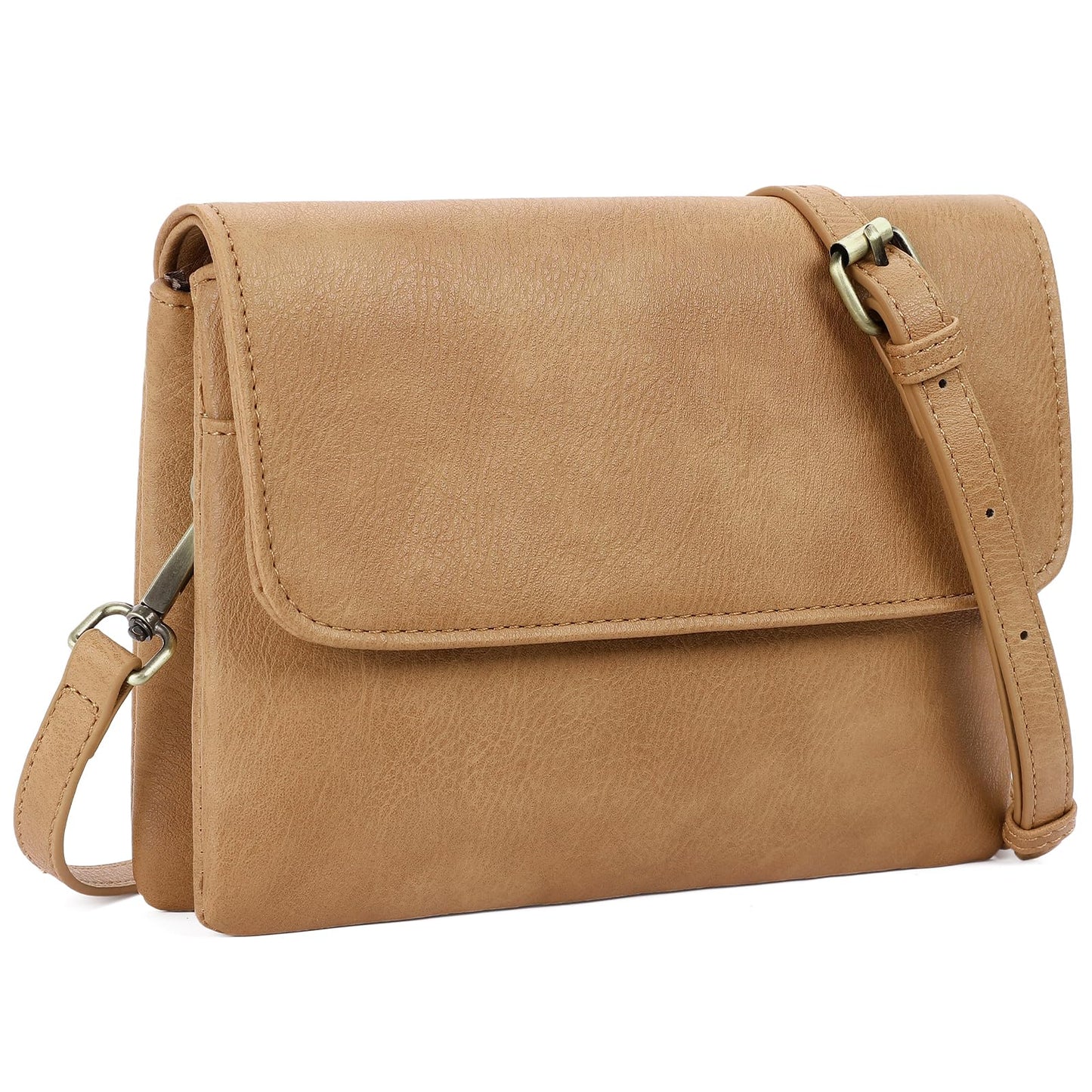 GAEKEAO Crossbody Bags for Women Vegan Leather Small Cell Phone Purse Shoulder Handbags with Credit Card Slots