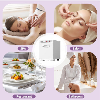 Towel Warmer, 5L Small Hot Towel Warmers for Spa, Towel heater for Facials and Towel Warmer Esthetician. (White)