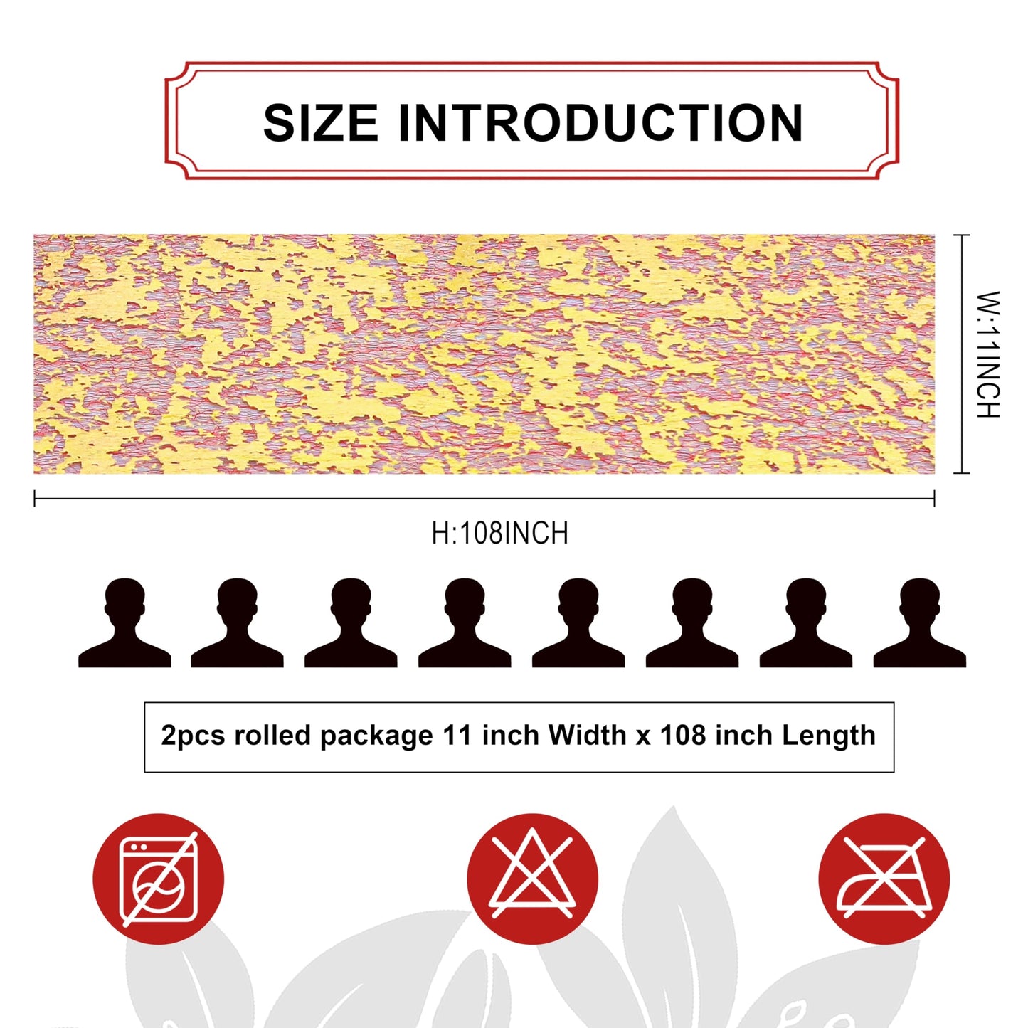 Snowkingdom 2Pcs Gold Table Runner, 11×108 Inch Red and Gold Sequin Glitter Foil Metallic Thin Mesh Table Runner, Sparkle Centerpiece for Wedding Party Birthday Holiday Kitchen Dinner Decoration