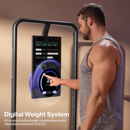 Speediance Home Gym, Smart AI-Powered Multi-Functional Smith Machine for Full Body Strength Training, All-in-one Gym Equipment, Digital Weight System, Workout Station, Squat Rack, Gym Monster 2