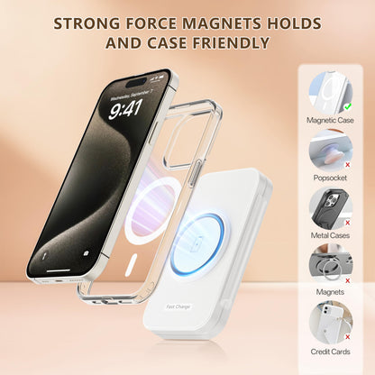 2025 Traveling Portable Wireless Mag-Safe Fast Charging Station,Magnetic 3 in 1 Charger for iPhone 17 16 15 14 13 12 Pro Max Plus,Apple Watch Series & Air pods 4 3 2 Pro-Gifts for Family