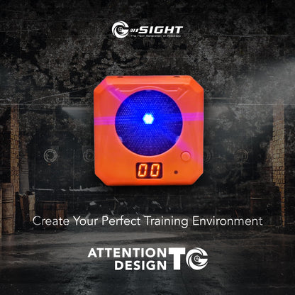 Shoot and No-Shoot Mini Target – Dry Fire System with Smart Color Response for Real-Time Reaction Training - Train at Home, Stay Sharp & Build Skills with an Advanced Shooting Training System