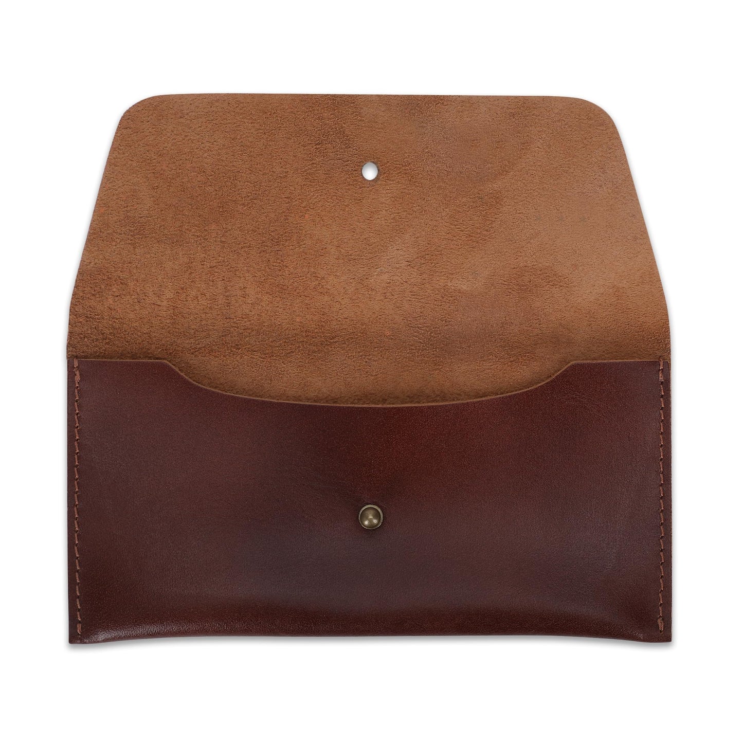 CestAntiQ Leather Currency Pouch (Wine) Large Flap Continental Wallet with Button Closure Utility Organizer Bag for Cash Coins Handmade Leather Money Pouch Currency Envelope Storage Bag for Men Women