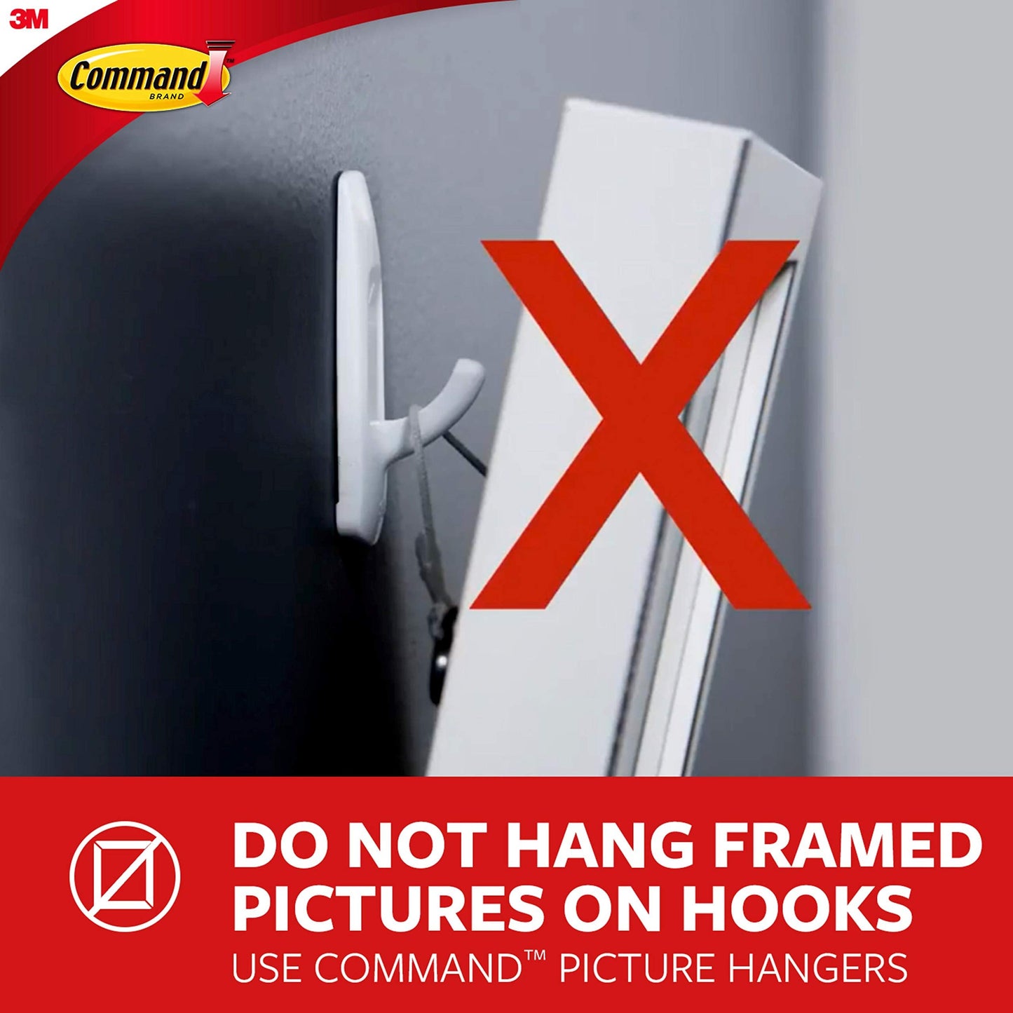 Command Spring Clips, Plastic, Quartz, (17089Q-8ES), Great for Dorm Décor, 8
