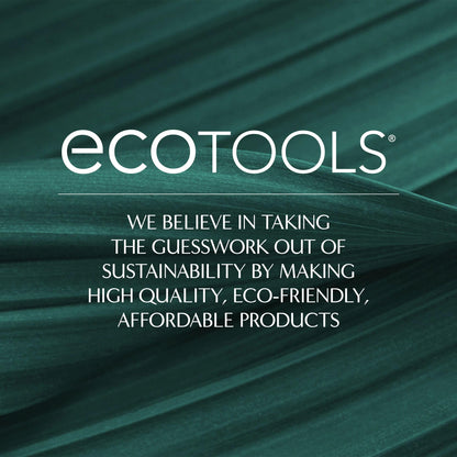 EcoTools Makeup Brush + Sponge Shampoo, Remove Makeup & Impurities From Tools, Sponges, & Puffs, Fragrance-Free Brush Cleanser, No Harsh Chemicals, Vegan, & Cruelty-Free, 8 fl. oz./236 ml. Bottle