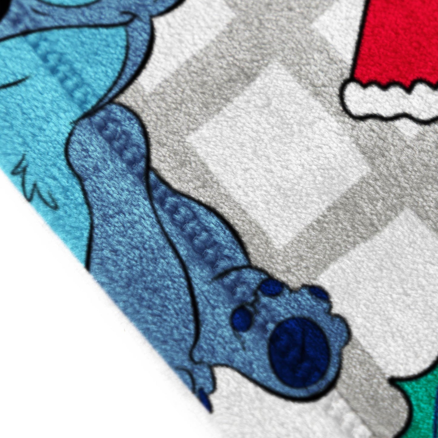 Jay Franco Kids Christmas Plush Throw Blanket – 40 x 50 Inch Soft & Cozy Fleece Throw for Holiday Bedroom & Couch Décor, Official Licensed Product, Multi - Stitch