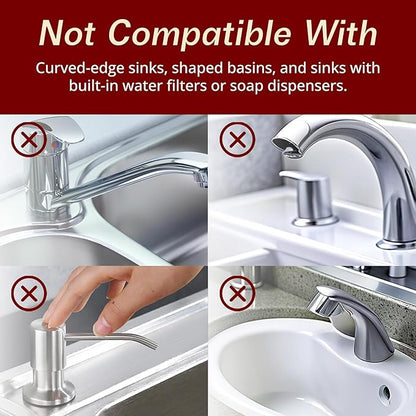 Odrago Silicone Faucet Mat, Countertop and Kitchen Sink Splash Guard, Anti-Slip
