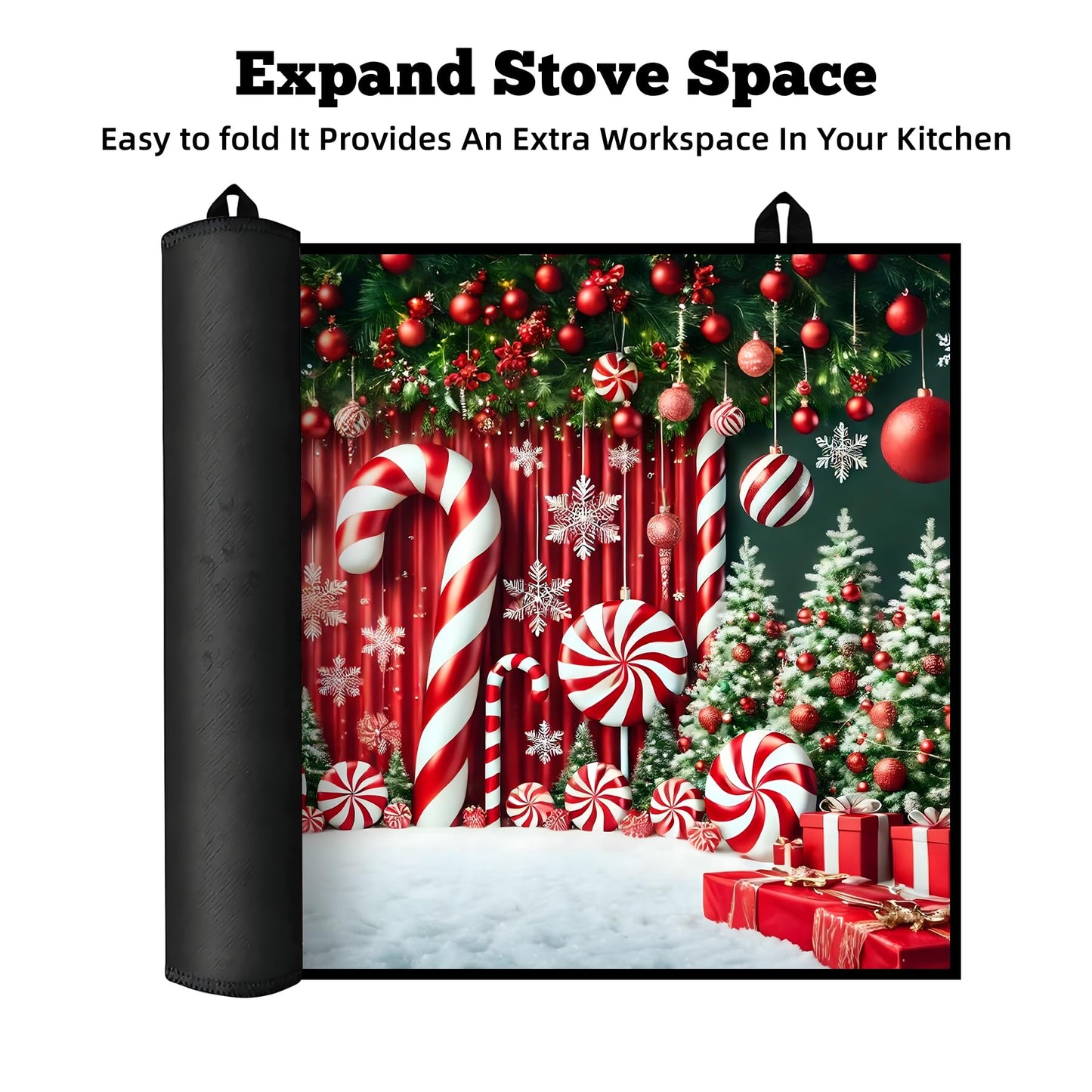 Stove Top Cover for Electric Stove: 28''×20'' Stove Cover Elevate Your Kitchen Reliable Heat Protection,Non-Slip Kitchen Decor (MAI-H2411249)