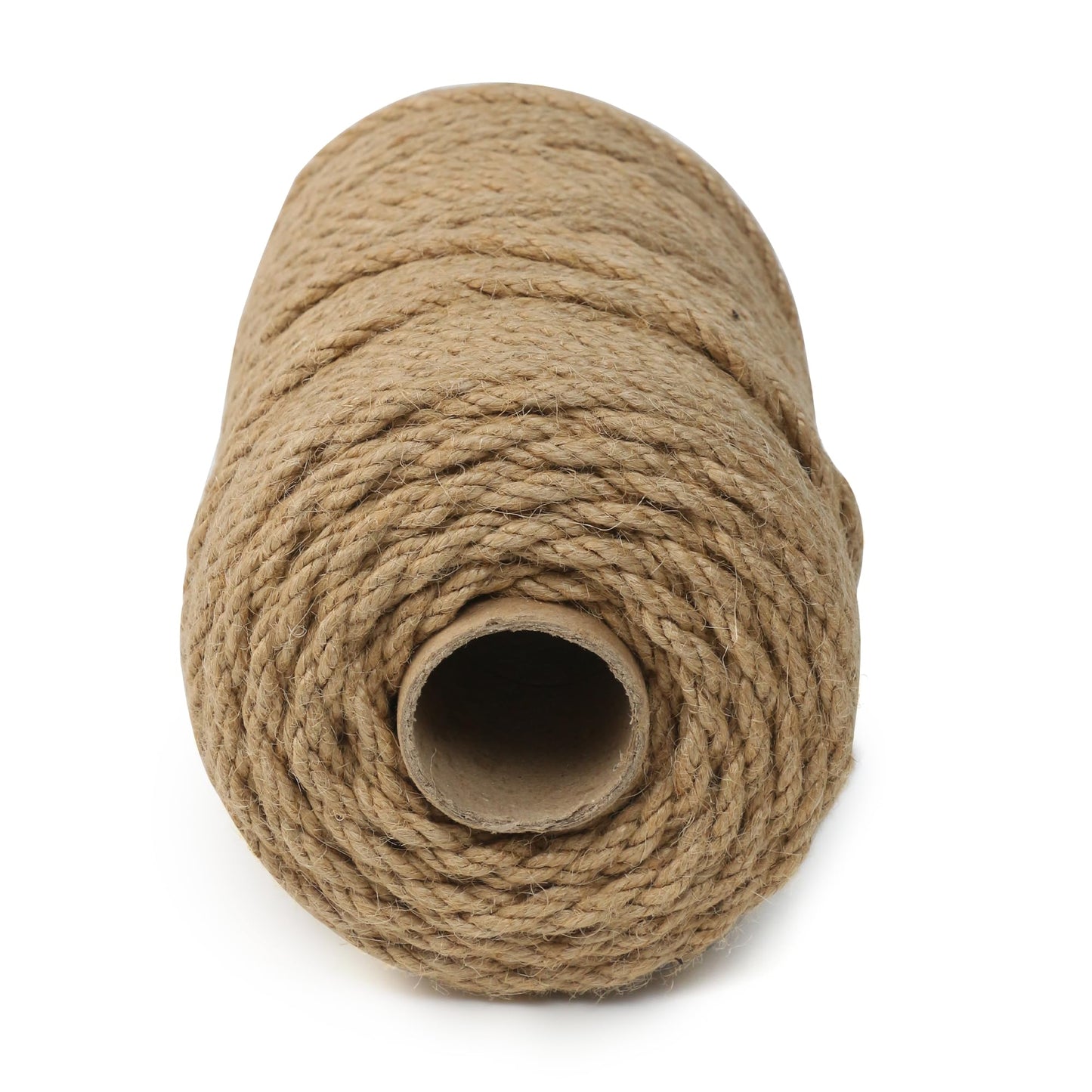 Jute Twine String,328 Feet 5mm Natural Jute Rope,3ply Thin Ribbon Hemp Twine for Gift Wrapping Craft Plant Garden Christmas Handmade Arts Decoration Packing String Home Decor
