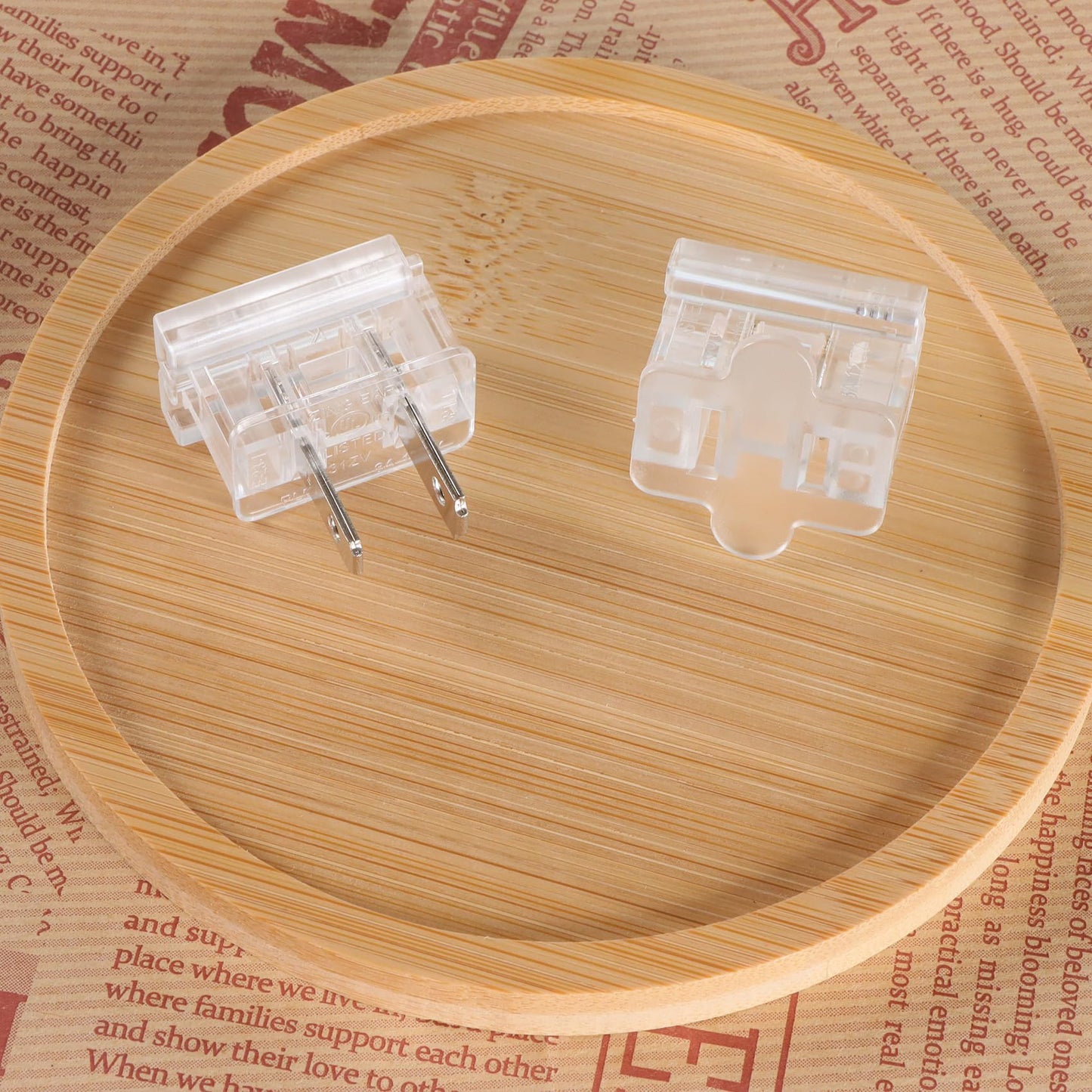 GFQHF SPT-1 26pcs Transparency Vampire Plugs - Zip Plugs Male and Female Plugs