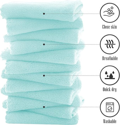 TENSTARS 12 Pack Premium Washcloths Set