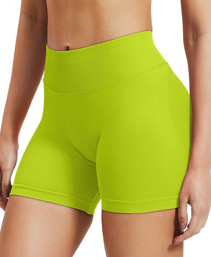 VOYJOY Women Workout Impact Shorts 2.5"/ 3.6"/ 4.5"/ 6" Scrunch Butt Lifting Gym Seamless Booty Biker Shorts