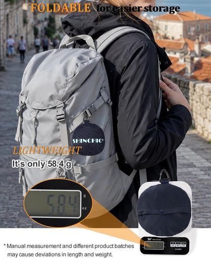Water-Resistant UPF 50+ Bucket Hat - Packable Brimmed Boonie for Summer Hiking | Lightweight Outdoor Cap