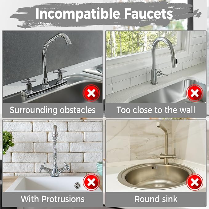 Silicone Faucet Splash Guard