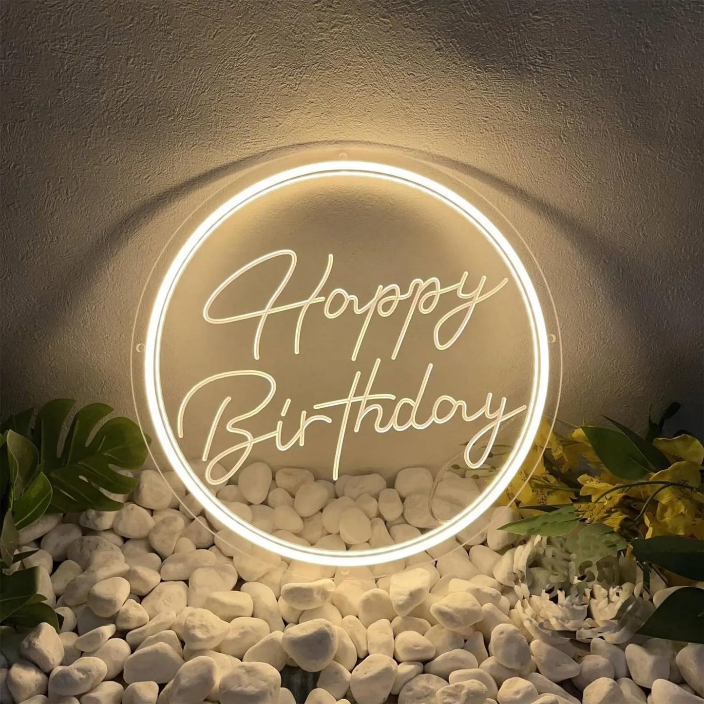 Ulalaza LED Neon Sign Night Light for Wall Party Décor Bedroom Room Bar Wedding Home Birthday Art Decoration Christmas with USB Chain Light modulator 5v 16.5''*9.1''