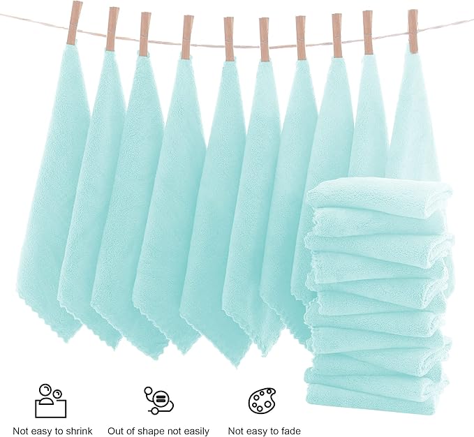 MOONQUEEN Ultra Soft Premium Washcloths Set