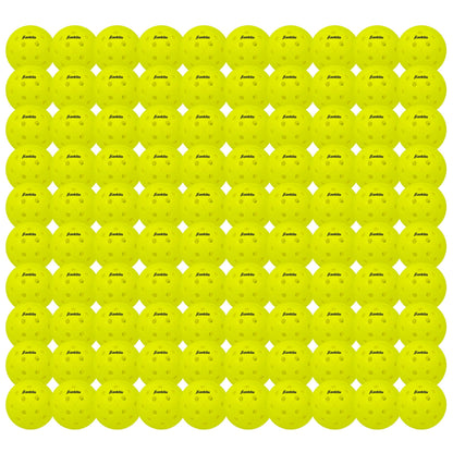 Franklin Sports Outdoor - X-40 Pickleball Balls - USA Pickleball (USAPA) Approved - 100 Bulk Pack Outside Pickleballs - Yellow - US Open Ball