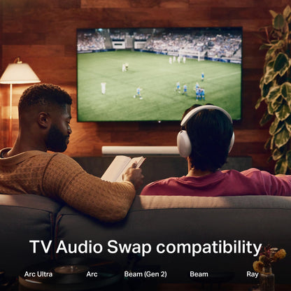 Sonos Ace | Noise Cancelling Wireless Over-Ear Headphones with Bluetooth, 30-Hour Battery Life, Spatial Audio, Dolby Atmos, Dynamic Head Tracking - Black