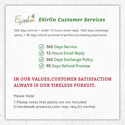 Ekirlin 5 inch Plant Pots,Ceramic Flower Planters Indoor,Modern Succulents Containers with Drain Hole Saucer,Decorate Home,Office & Outdoor (Black)