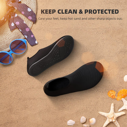 Water Shoes for Women Men Vacation Essentials Travel Beach Fashion Wear Accessories Must Haves Beach Fashion Wear Kayak Necessities Trip Boat Fish Item Swim Socks Adult Youth Size 7-8 Women/6-7 Men