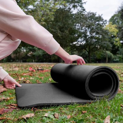 Extra Thick Yoga Mat - 1-Inch High Density Anti-Tear Design | Versatile for All Yoga Styles, Multiple Colors Available