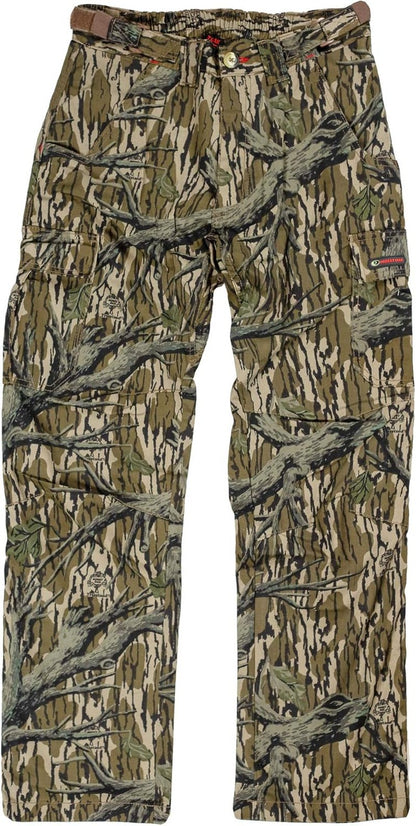 Mossy Oak Men's Camo Hunting Pants - Flexible Cotton Material | Comfortable Fit