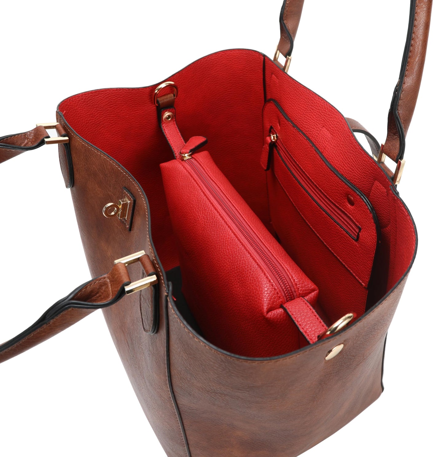 sqlp Large Work Tote Bag for Women Designer Purses and Handbags Big Bucket bags Womens Travel Shoulder Bag Amber brown