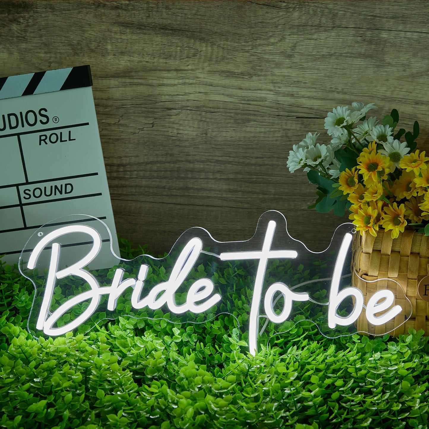 Bride to be Neon Sign,Dimmable LED Wedding Light Up Sign,Bachelorette Party Decorations Backdrop Neon Light for Bride, Bridal Shower Decor, 16.5 x 6.5 inch