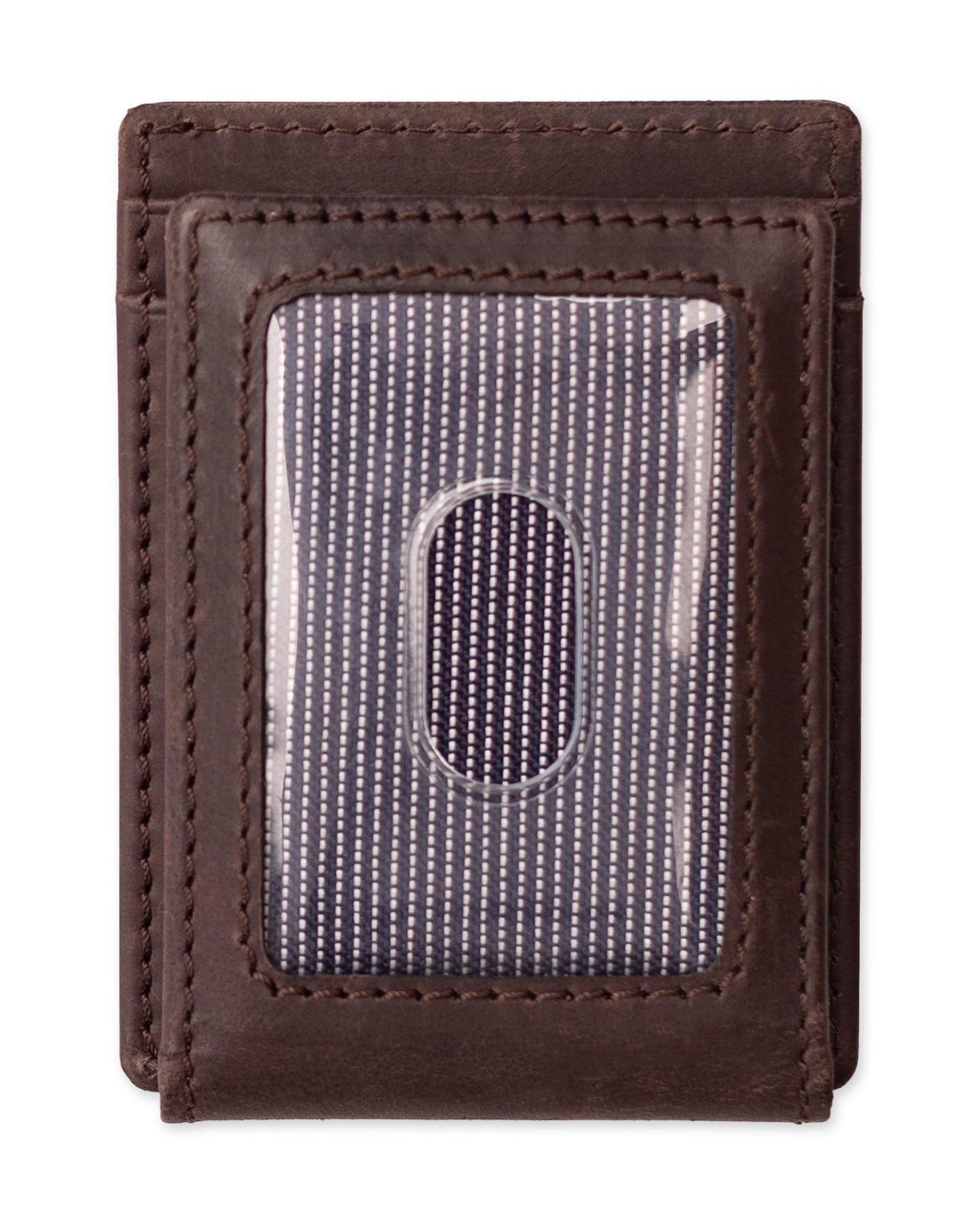 Levi's mens RFID Slim Everyday Card Case Wallet Brown