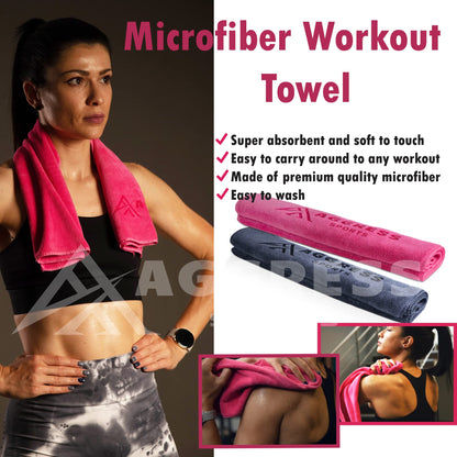 8 Pcs Pink Premium Barbell Pad Set - Barbell Pad For Hip Thrust | Perfect Ankle Straps For Cable Machines Women | Essentials Gym Accessories/Equipment For Women | Workout Gym Kit With Carry Bag