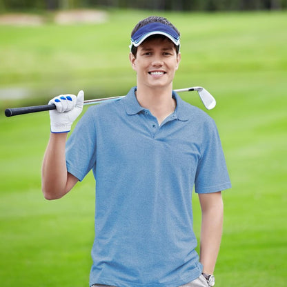 Men's Golf Polo Shirts - Casual Moisture-Wicking Quick-Dry Short Sleeve | Comfortable Fit