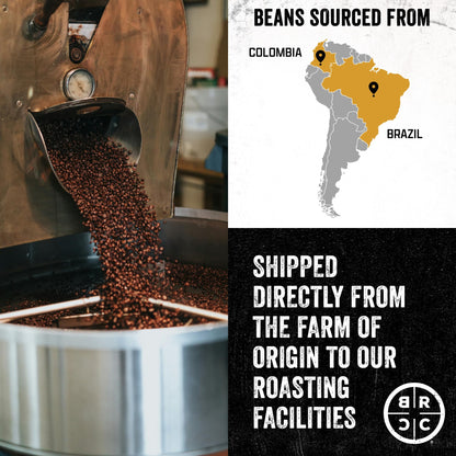 Black Rifle Coffee Company Ground Coffee Medium Roast - Roasted Blend Made from Pure Arabica Beans - Colombian & Brazilian Beans - Veteran Founded & American Made (Freedom Roast, 12oz Bag)