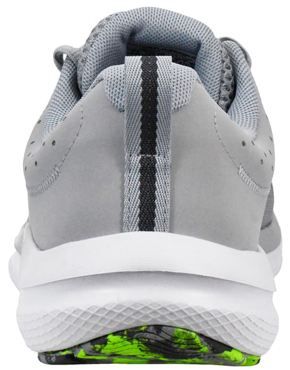 Under Armour Men's Charged Assert 10DISC, (011) Mod Gray/Mod Gray/Hyper Green, 8, US