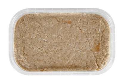 Emirelli Artisanal Halva Dessert – Authentic Middle Eastern Candy Turkish Sweets – Vegan Candy 55%-Tahini Halwa - Halvah Traditional International Sweets – Tasty Traditional Vanilla Flavor, Pack of 1