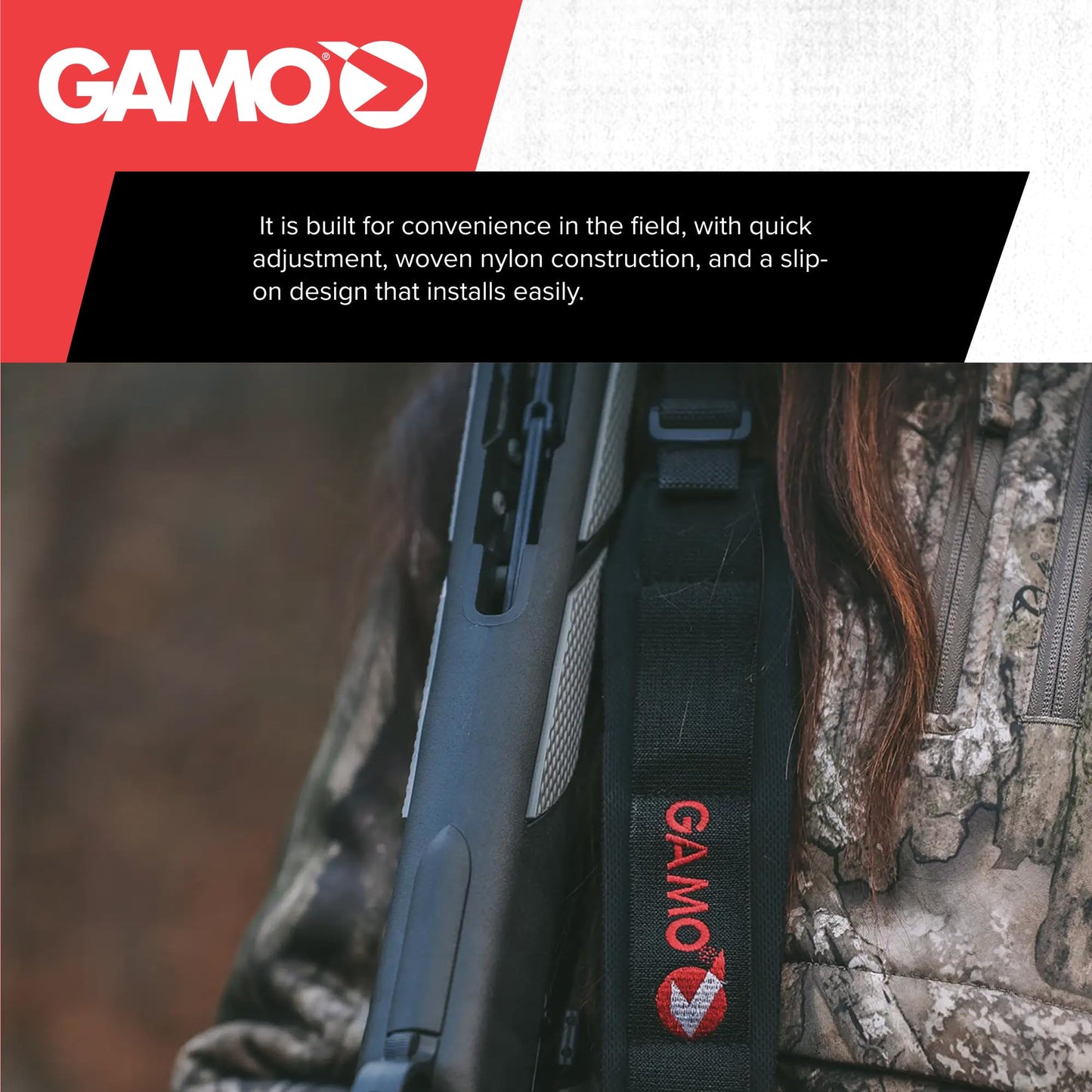 Gamo Gun Buddy Rifle Sling, Fits All Air Rifles