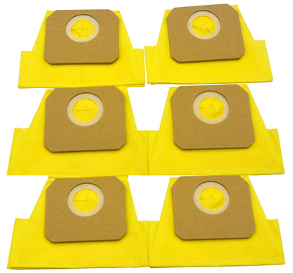 KENSHIRE 6 pack car filter bag compatible for Odyssey car vacuum bags part 2940380 & 84909-TK8-A01 with built in car vacuum cleaner replacement for Honda bags