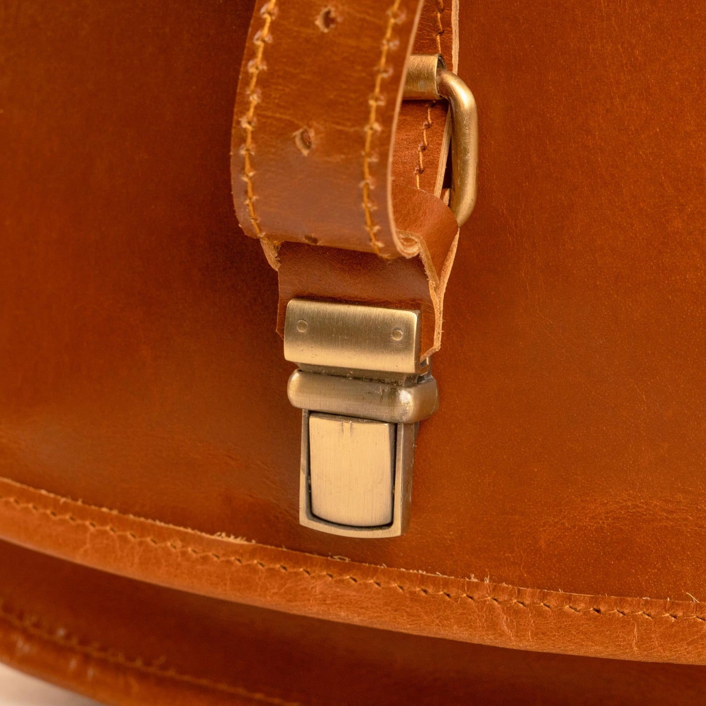 Satchel And Fable Leather Crossbody Satchel Bag Vintage Purses Handbags for Women 11 inch