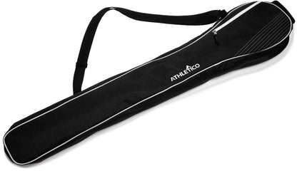 Athletico Lacrosse Stick Bag - Lax Equipment Bags (Black)