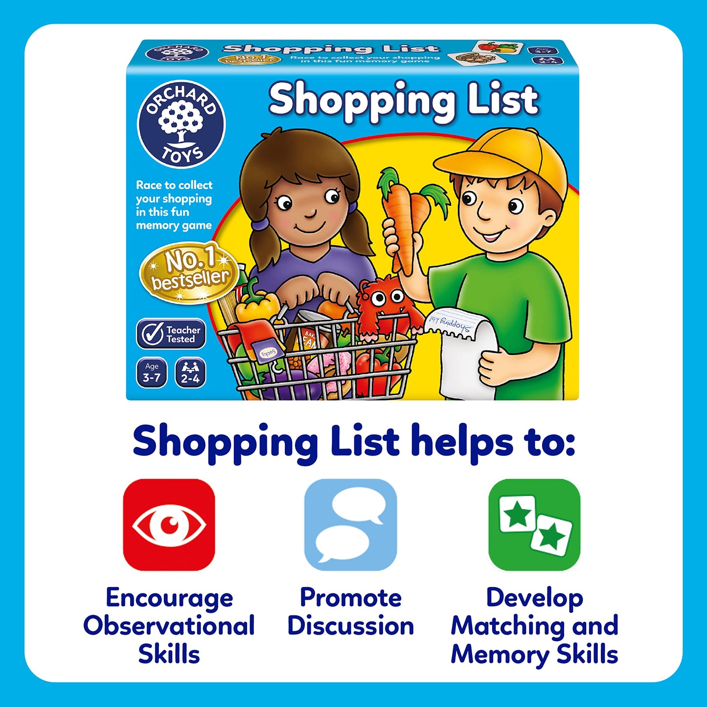 Orchard Toys Game - Shopping List