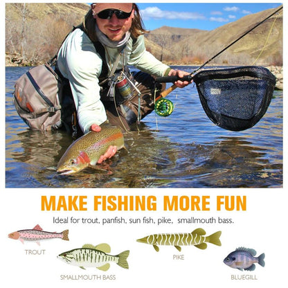 Dovesun Fly Fishing Lures Crazy Charlie Fly Fishing Flies Wet Fishing Lures Fishing Spinner for Bass Sunfish Pike Trout Flies Fly Fishing Accessories #10 5PCS